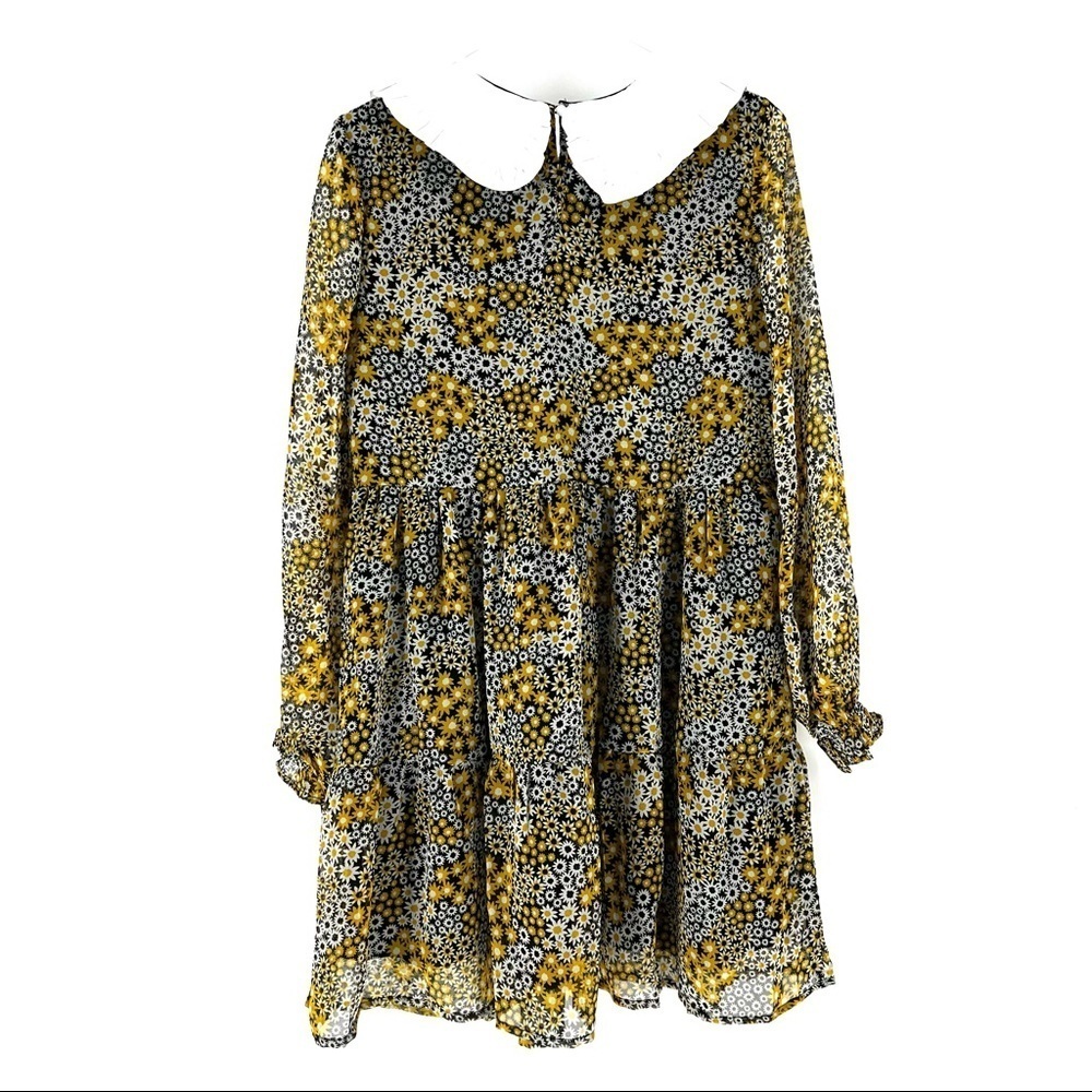 Violet Romance Women's Floral Smock Mini Dress - US 8 - Picture 5 of 7